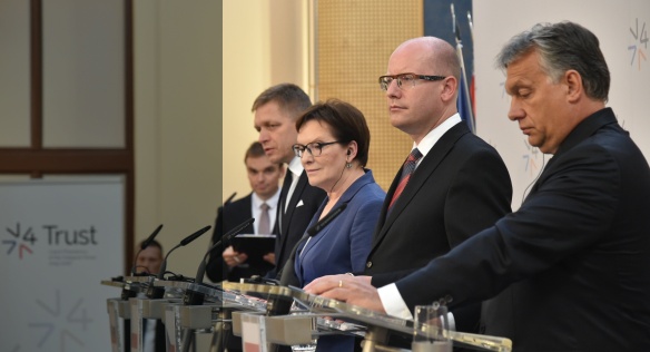 On Friday, 4 September, an extraordinary summit of the prime ministers of the countries of the Visegrad Group took place in Prague.