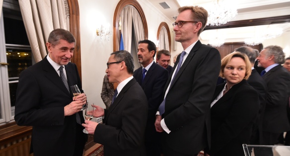 New Year meeting of the Prime Minister with the diplomatic corps took place, 23 January 2018.
