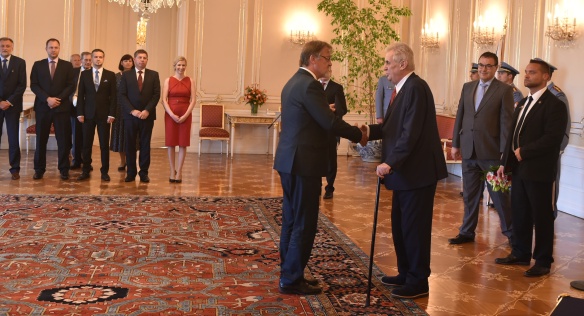 President of the Czech Republic, Miloš Zeman, appointed Stanislav Štech Minister of Education, Youth and Sports, 21 June 2017.