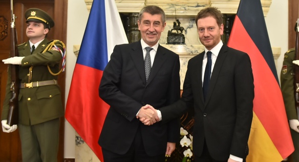 On 24 January 2018, the Prime Minister Andrej Babiš met with Michael Kretschmer, the Prime Minister of the Free State of Saxony.
