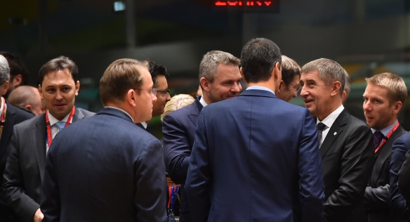 Před jednáním Evropské rady 13. prosince 2018.