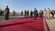 Arrival of the special aircraft of Prime Minister Bohuslav Sobotka to Baghdad, 26 August 2017.