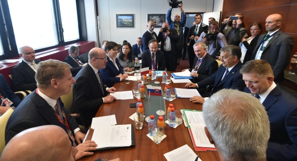 The Prime Ministers of the Visegrad Group met within the traditional coordination prior to the meeting of the European Council, June 28, 2016. 