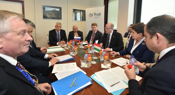 The Prime Ministers of the Visegrad Group met within the traditional coordination prior to the meeting of the European Council, June 28, 2016. 