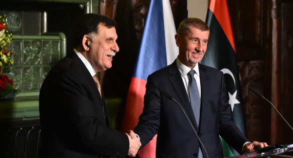 Prime Ministers of Libya and the Czech Republic, 30 January 2019.