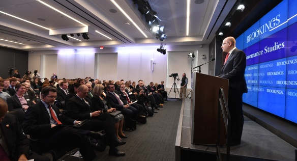 Address by the Prime Minister of the Czech Republic on “Challenges to the Future of the EU: A Central European Perspective”, Brookings Institution, Washington, DC, 31 March 2016.