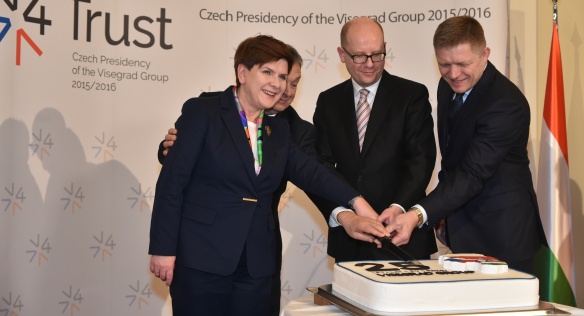 Prime Ministers of the Visegrad Group countries commemorated on Monday 15th February 2016 the important 25 years anniversary of the beginning of close cooperation.