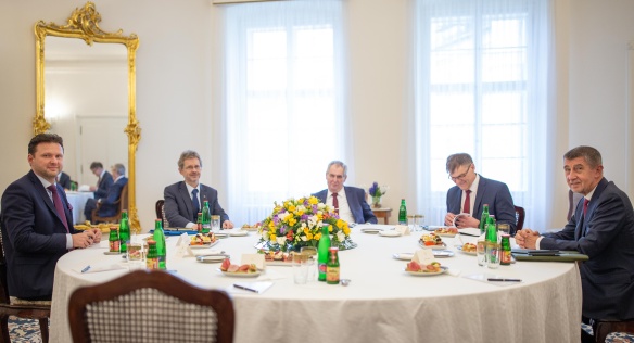 Schůzka nejvyšších ústavních činitelů k zahraniční politice, 11. března 2020.