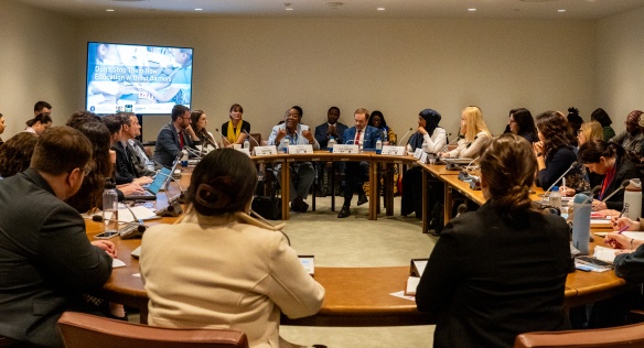 Česká delegace participovala na úspěšné doprovodné akci. Foto: NYU Center on International Cooperation.