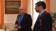 Prime Minister Bohuslav Sobotka met with the Vice-President of the European Commission Frans Timmermans, 16 June 2017.
