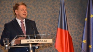 Tisková konference po jednání Pracovní skupiny pro otázku vystoupení Velké Británie z Evropské unie, 14. července 2016.
