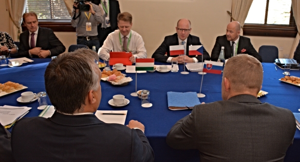 Meeting of the Visegrad Group in Valletta Summit, 12 November 2015.
