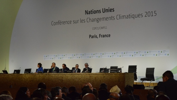 The Prime Minister attended the climate summit COP 21 in Paris, 30th November 2015.