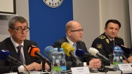Premiér Sobotka vyhodnotil 2. února 2016 společně s ministrem financí Babišem výsledky činnosti speciálního týmu Daňové Kobry.