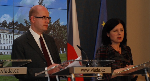 Jednání vlády v pondělí 12. května 2014.