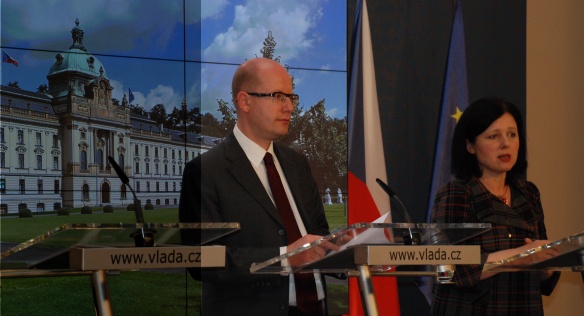 Jednání vlády v pondělí 12. května 2014.