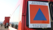 The Czech Republic dispatched a convoy with humanitarian aid for Ukraine, 16 February 2015.