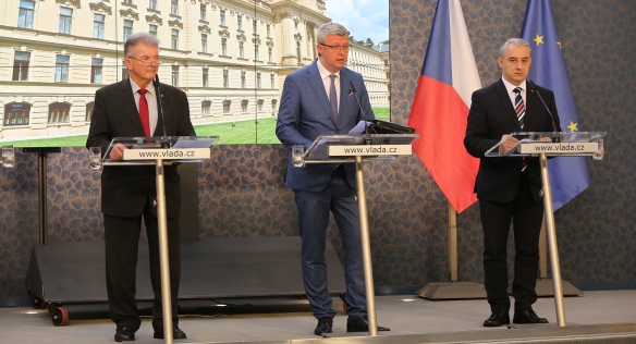 Tisková konference po jednání Rady hospodářské a sociální dohody, 29. června 2020.