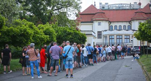 Kramářova vila se opět otevřela veřejnosti v rámci festivalu Open House, 21. května 2022.