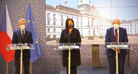 Tisková konference po jednání RVVI, 28. ledna 2022.