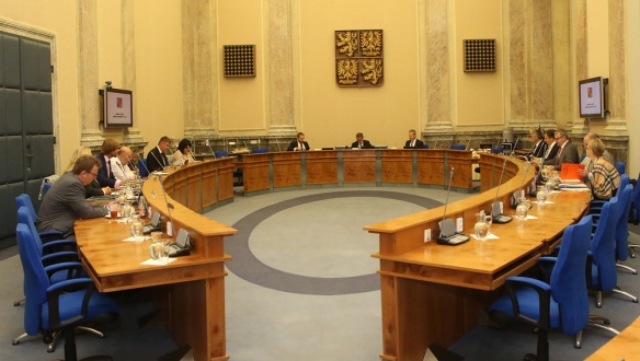 Jednání vlády ve Strakově akademii, 31. října 2018.