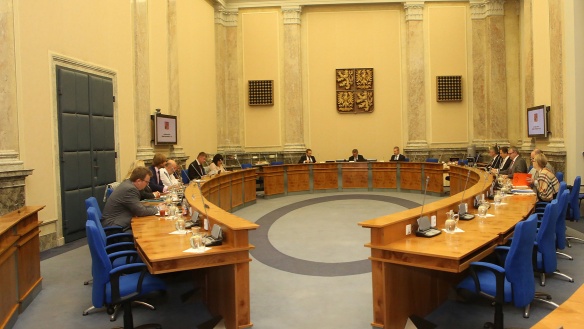 Jednání vlády ve Strakově akademii, 31. října 2018.