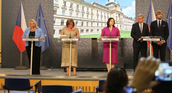 Vláda udělala další krok v přípravách výstavby nových jaderných bloků, řešila i další pomoc podnikatelům, 20. července 2020.