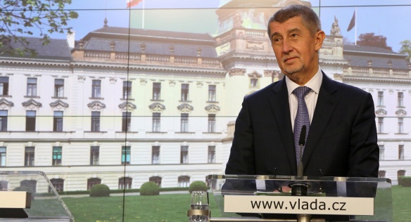 Před jednáním vlády v pátek 11. ledna 2019.