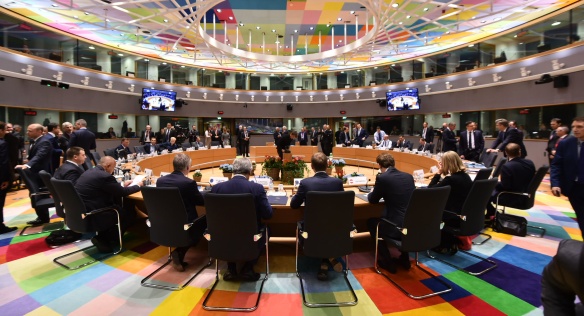 Evropští lídři jednali o brexitu, migraci a posilování Frontexu, 18. října 2018.