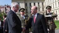 Premier Sobotka met with Minister-President of Bavaria Horst Seehofer on 3 July 2014.