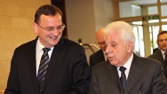 Prime Minister Petr Nečas met ambassadors from EU Member States and candidate countries on 30 November 2012.