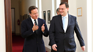 Premiér Petr Nečas se setkal s britským předsedou vlády Davidem Cameronem, 23. června 2011