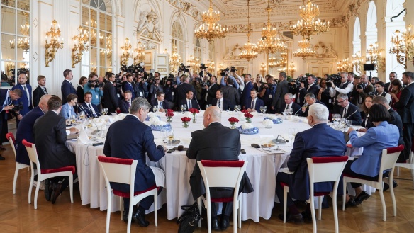 Tisková konference premiérů V4 na závěr summitu s V4 s partnery z regionu západního Balkánu, 12. září 2019.