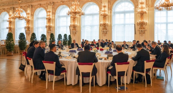 Summitu Přátel koheze na Pražském hradě se zúčastnili zástupci sedmnácti členských zemí EU, 5. listopadu 2019.