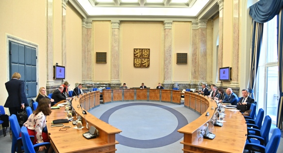 Jednací sál vlády, 4. března 2019.