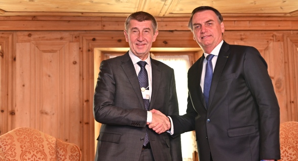 Premiér Babiš: Světové ekonomické fórum dává prostor slyšet spoustu zajímavých názorů