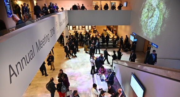 World Economic Forum in Davos, 24 January 2019.