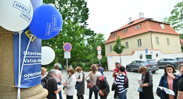 Hrzánský a Lichtenštejnský palác navštívilo v rámci festivalu Open House přes čtyři tisíce návštěvníků, 19. května 2019.