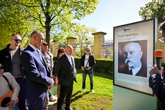 „Cesta republiky“ přilákala do zahrady Strakovy akademie xxx návštěvníků