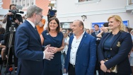 Premiér Fiala se zúčastnil slavnostního otevření Centra duševní rehabilitace v Berouně, 20. června 2023.