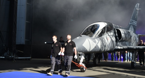 Představení nového letounu L-39NG, AERO Vodochody 12. října 2018.