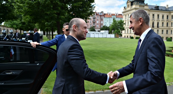 Premiér Babiš jednal s předsedou vlády Malty Muscatem