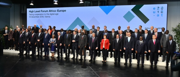 Fórum Afrika-Evropa ve Vídni, 18. prosince 2018.