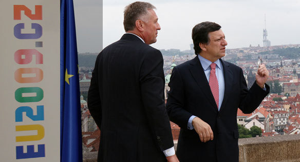 Setkání M. Topolánek-J.Barroso