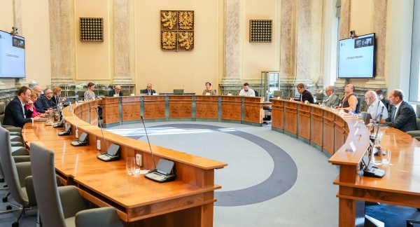 Ve Strakově akademii se uskutečnilo další pravidelné zasedání Rady pro výzkum, vývoj a inovace, 19. září 2025.