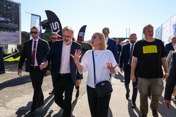 Premiér Fiala zahájil Dny NATO
