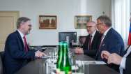 Premiér Fiala uvedl do funkce ministra školství Beka a ministra pro evropské záležitosti Dvořáka