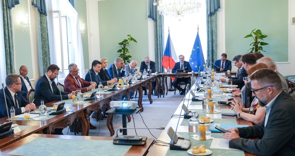 Jednání o situaci na středních školách, 25. května 2023.