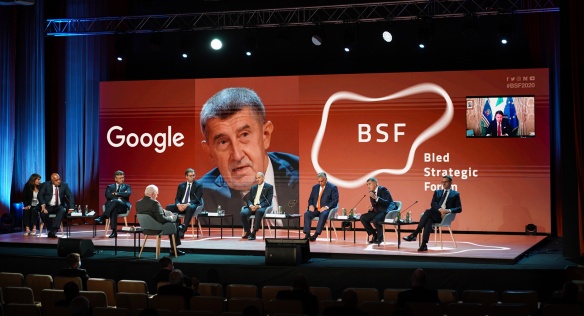 The Czech Prime Minister Babiš also took part in the discussion at the Bled Strategic Forum on after brexit and after coronavirus EU, 31 August 2020.