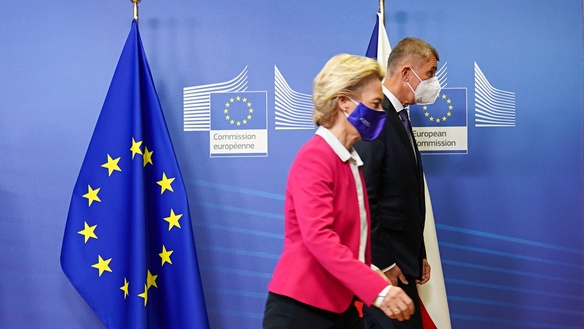 Premiér Babiš jednal s předsedkyní Evropské komise o migraci i spolupráci v boji proti koronaviru